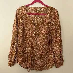 Jane and Delancey Floral Blouse